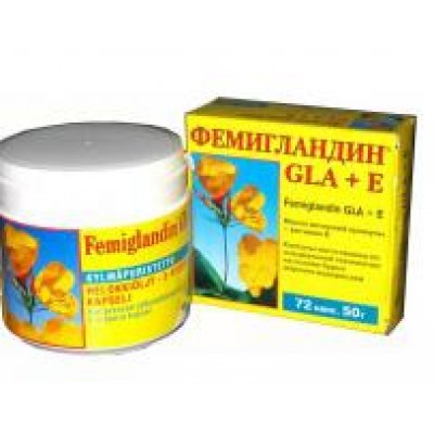Фемигландин GLA + витамин Е (168 капсул)